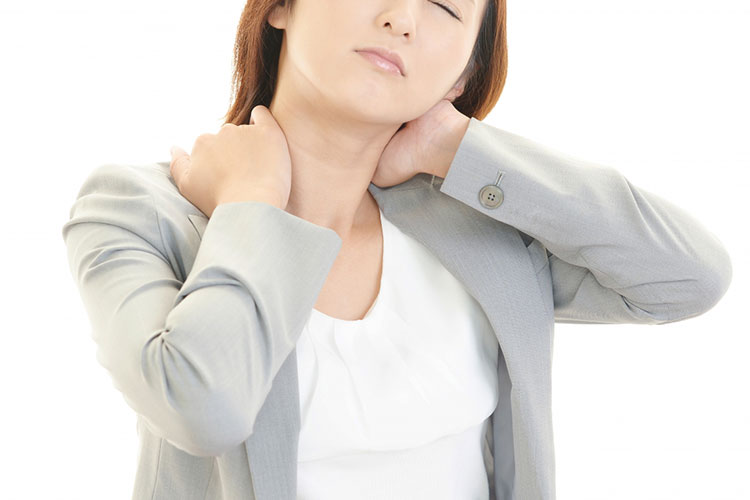 頚椎症性神経根症イメージ