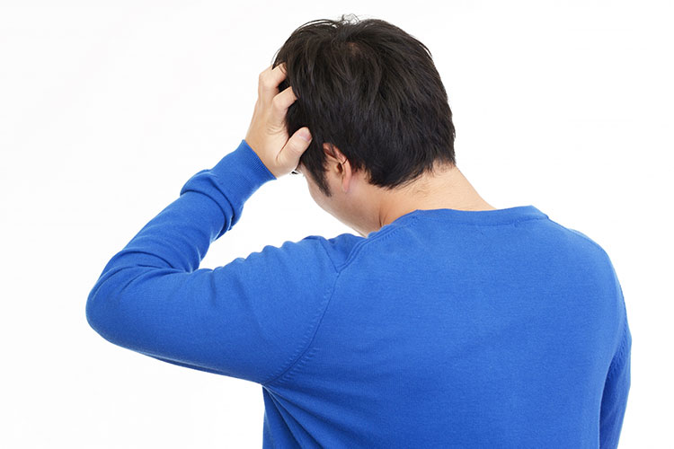 ED（勃起不全）の悩みイメージ